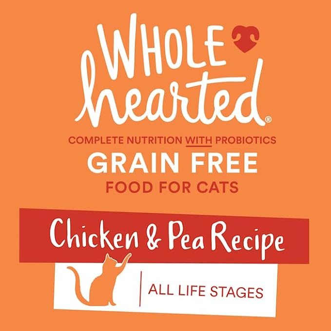 WholeHearted Grain Free Chicken Formula Dry Cat Food 3 lbs.
