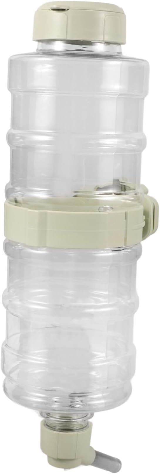 VANZACK 2pcs Dog Water Bottle for Small Animals Leakproof Hanging Dispenser for Crate Cage Automatic Water Feeder for Dogs Cats and More Easy to Install Capacity