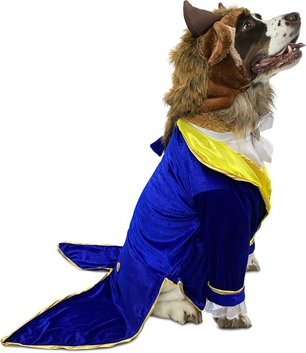 Rubies Disney's Beauty & The Beast: Beast Pet Costume for For Dogs or Cats, XXL