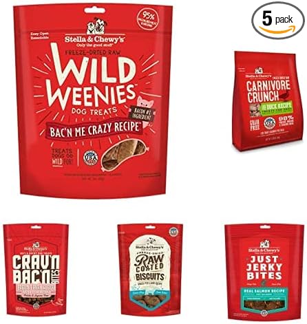Stella & Chewy's Mixed Protein Treats, 5 Item Big Bundle
