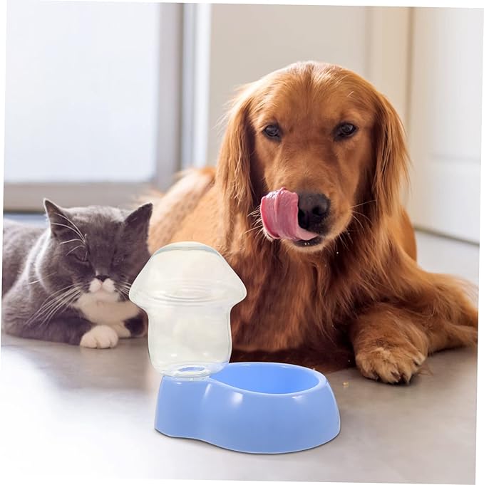 VANZACK 1set Automatic Dog Water Feeder Plastic Pet Water Bowl Dispenser Dog Supply Pet Feeding Tool