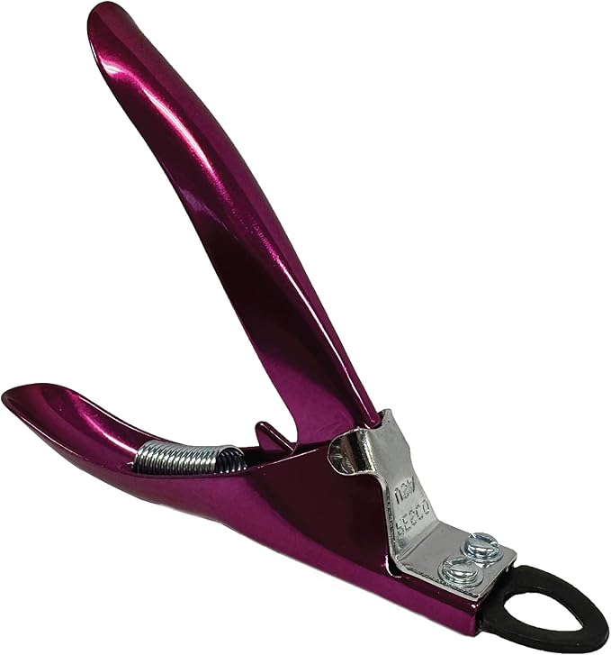 Resco USA-Made Dog Nail Clippers - Professional Guillotine Trimmer for Clean Cuts - Candy Color Series - Replacement Blade System - Fits All Breed Sizes