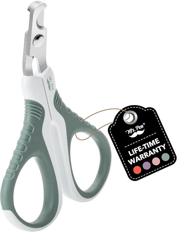 Mr. Pen- Cat Nail Clipper, Stainless Steel, Professional Sharp Cat Claw Trimmer for Small and Medium Cats, Pet Nail Clipper with Sturdy Non Slip Handle