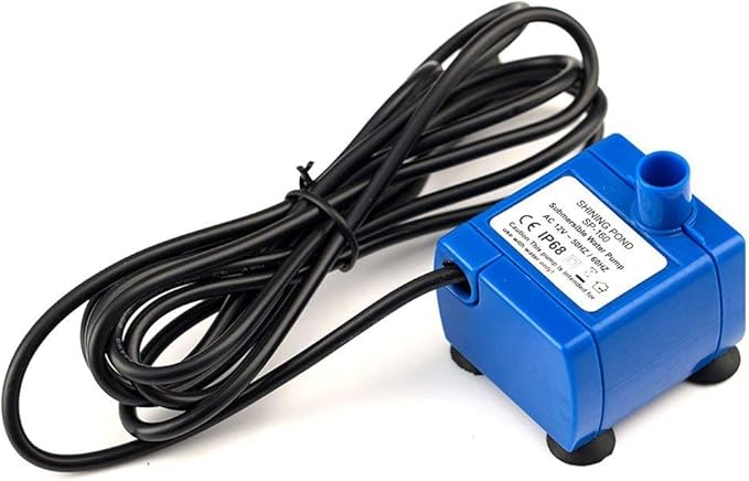 TOPCHANCES Pet Water Pump, Cat Water Fountains Pump Compatible Motor for 1.6 L Automatic Pet Drinking Fountains