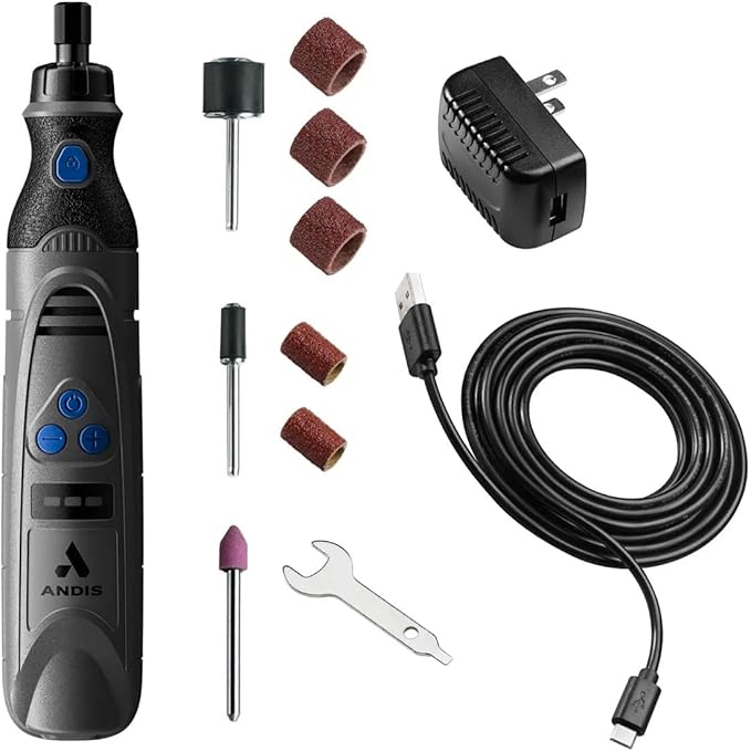 Dog and Cat Grooming Quiet Power Nail Grinders Pro or Home Trimming Made Easy (Accessory Replacement Kit)