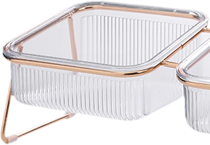 Double Cat Food Bowls Watering and Feeding Neck Protection Elevated Shallow for Small and Medium Cat Cat Food Dish Pet Bowls
