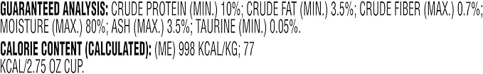 Meow Mix Pate in Gravy with Real Chicken & Tuna Wet Cat Food, 2.75 Ounce (Pack of 12)