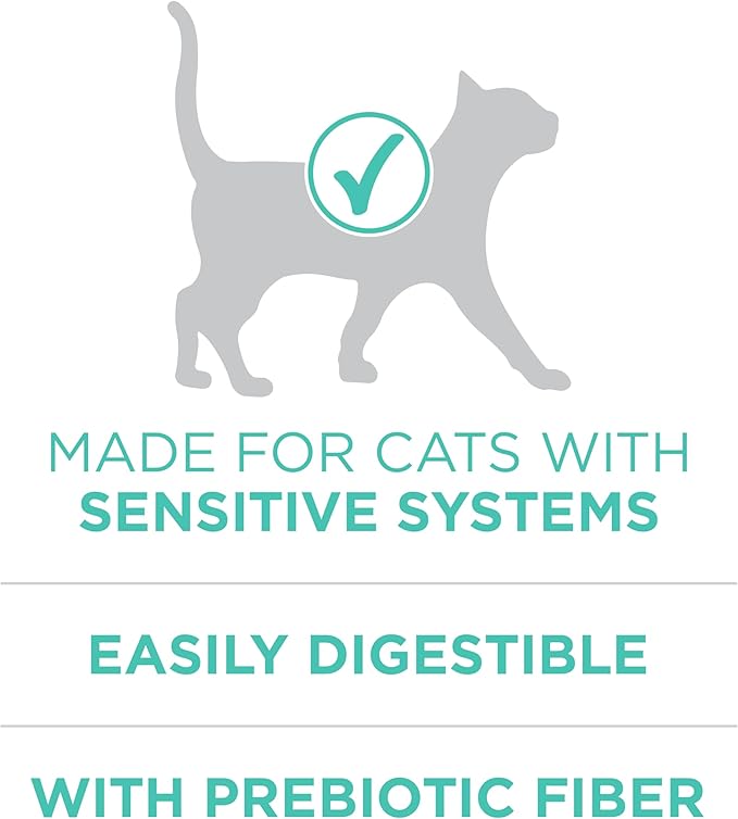 Purina ONE Sensitive Stomach, Sensitive Skin, Natural Dry Cat Food, +Plus Sensitive Skin and Stomach Formula - 16 lb. Bag