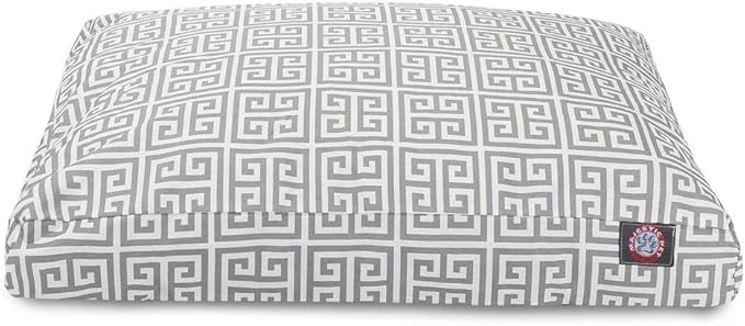 Majestic Pet Towers Rectangle Pet Bed - Gray - Large