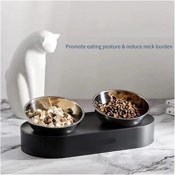 Pet Dishes Feeding Bowl Prevent Kitty Spinal Fatigue Feeder Bowls Water Drinking