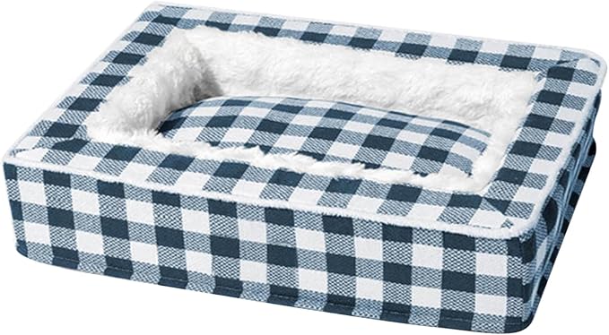Cat Bed,Warm Pet Sleeping Nest Cuddler - Pet Bed for Puppy and Kitten with Anti-Slip Bottom | for Living Room Crate Interior Bedroom Home