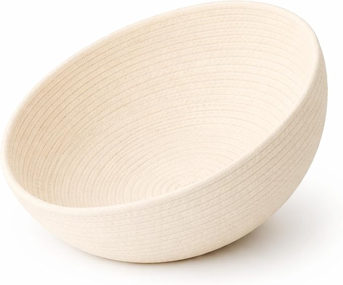 Cotton Rope Cat Bed Mat for Space Capsule, 13.8" Breathable Round Nest Liner, All-Season Warm & Cooling Pet Pad, Washable Scratch-Resistant Bedding for Cat Tree & Clear Bowl