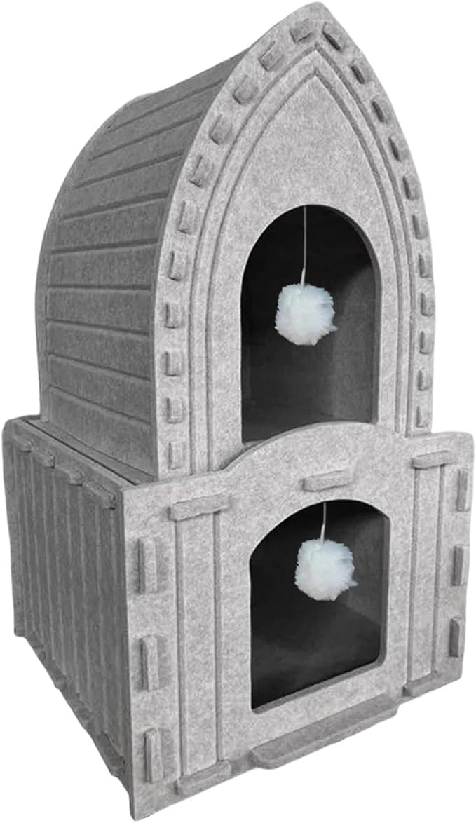 Generic Cat Scratcher Cats Scratching Board Thickened Multipurpose Decor Cat Lounge Bed Furniture Protector for Resting Indoor Kitten, 1 Set