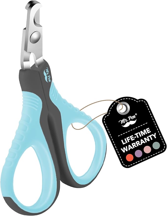 Mr. Pen- Cat Nail Clipper, Stainless Steel, Professional Sharp Cat Claw Trimmer for Small and Medium Cats, Pet Nail Clipper with Sturdy Non Slip Handle