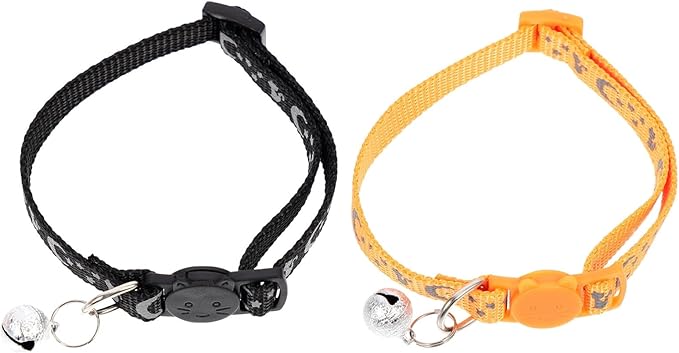 2 Pcs Cat Collars for Boy Cats with Kitten Neckwear Breakaway,Kitten Collar,Cat Collar Breakaway