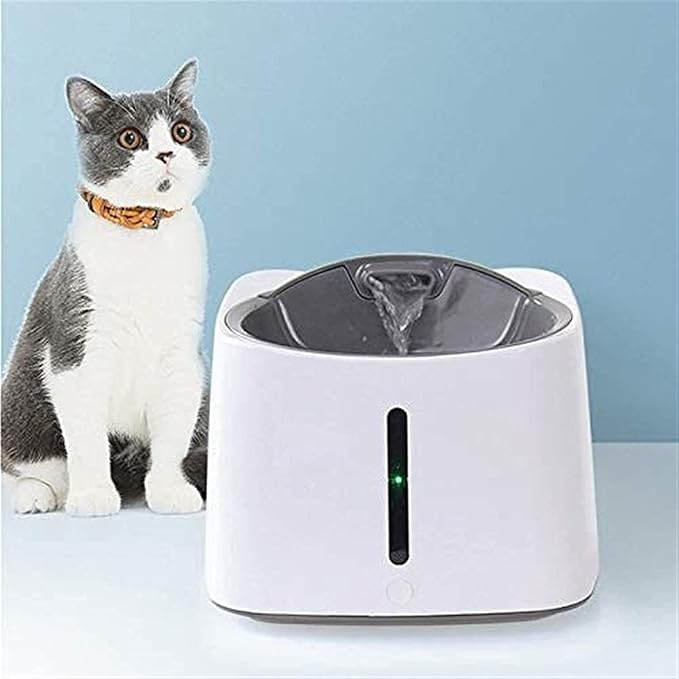 Liusj JUnst Pet Smart Water Dispenser Electric Filter Dogs Cats Electric Water Dispenser,Ultra-Quiet Automatic Cat Drinking Fountains