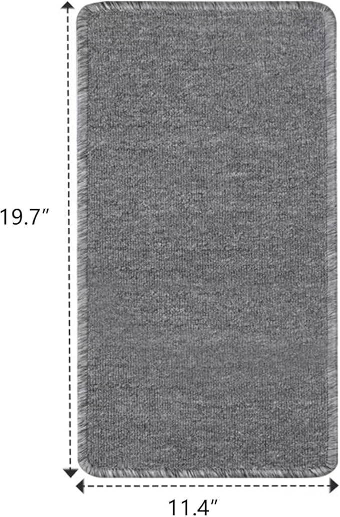 SHENGOCASE 2-Pack Carpet Rug Replacement for 24" Tall L-Shape Cat Scratcher Cat Scratching Post, Carpet Scratcher Protector for Couch