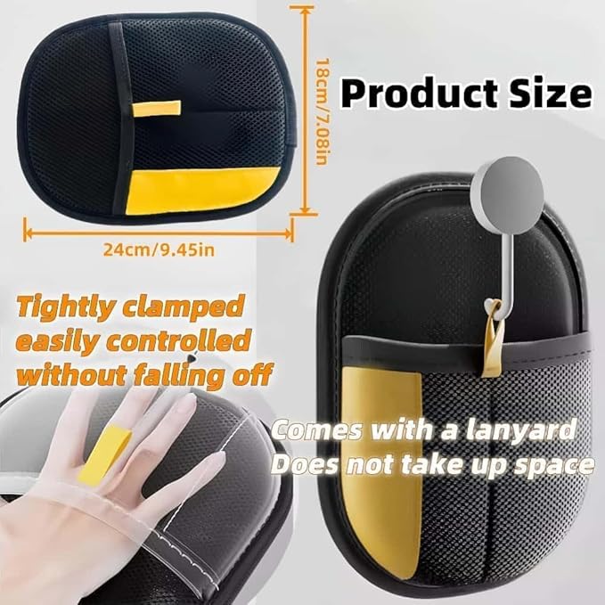 Viorane Pet Hair Removal Glove, 2025 New Pet Hair Remover Electrostatic Gloves for Cat & Dogs Reusable Double Pet Hair Removers Glove for Washing, Hair Removal (1PCS)