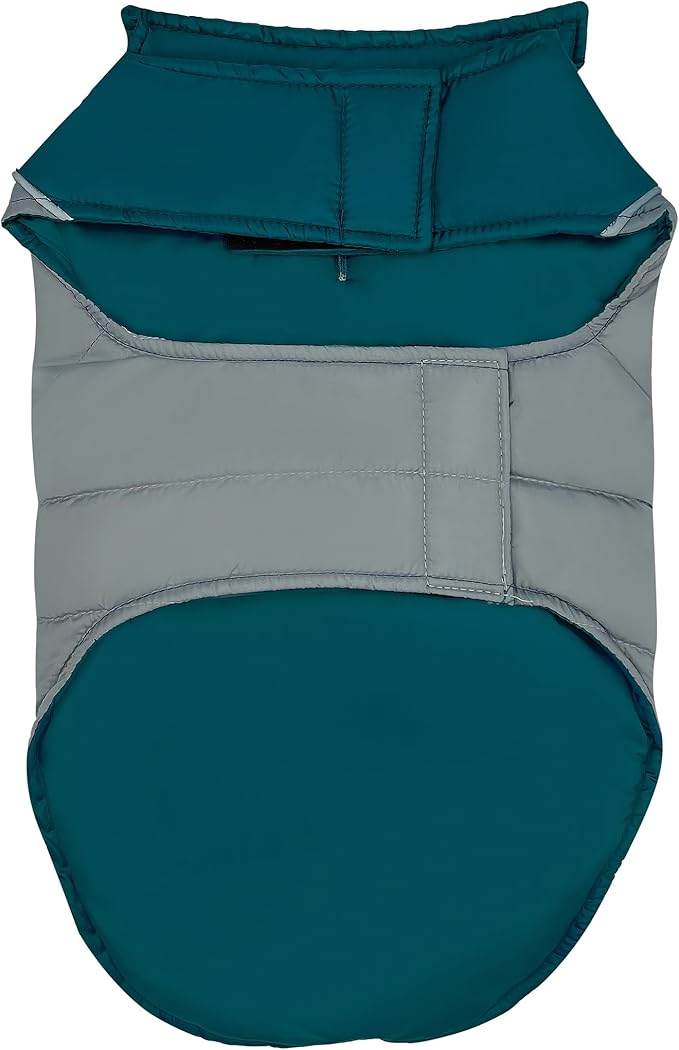 NFL Philadelphia Eagels Puffer Vest for Dogs & Cats, Size Small. Warm, Cozy, and Waterproof Dog Coat, for Small and Large Dogs/Cats. Best NFL Licensed PET Warming Sports Jacket