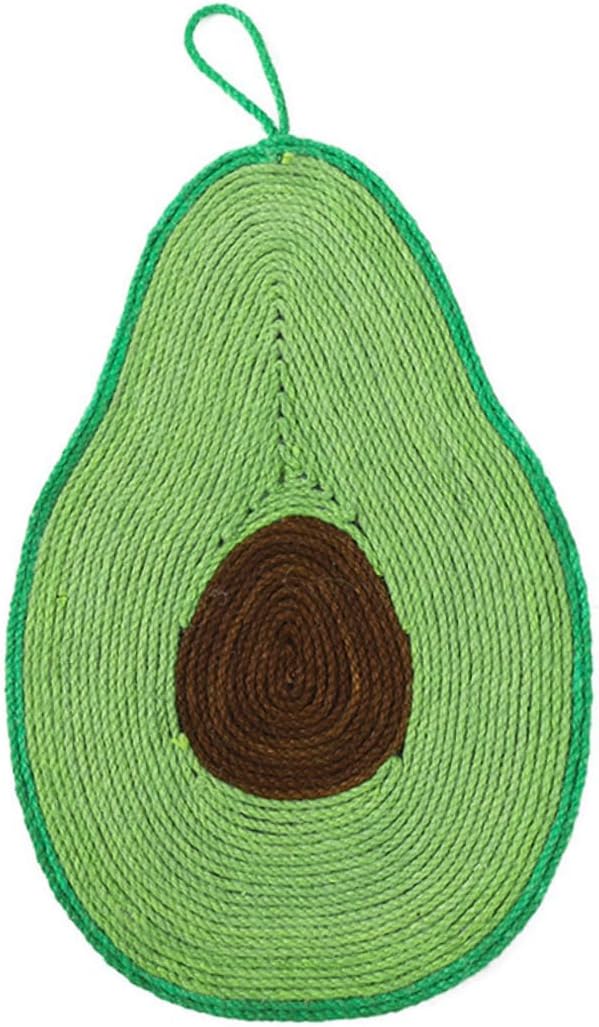 Cat Scratch Pad 16.92X11.02In Household Decorative Scratching Board Adorable Kitten Scratcher Cat Accessory for Indoor Play and Claw Maintenance