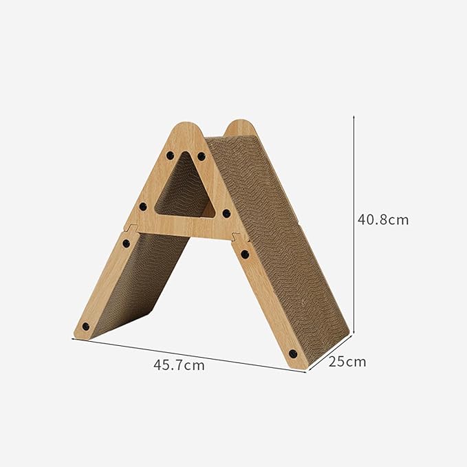 Baoblaze Vertical Cat Scratcher Cat Scratching Bed Corrugated Paper Furniture Protector Cardboard Suitable for Indoor Cats Kittens