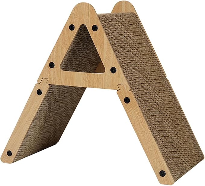 Baoblaze Vertical Cat Scratcher Cat Scratching Bed Corrugated Paper Furniture Protector Cardboard Suitable for Indoor Cats Kittens