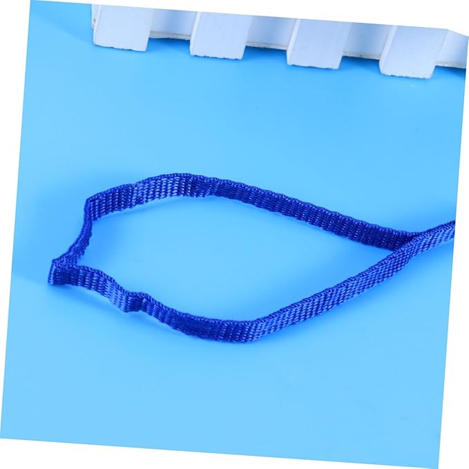 Pet Cat Harness and Leash Nylon Cat Collar with Traction Rope for Safe Outdoor Exploration Lightweight and Comfortable for Kittens Blue
