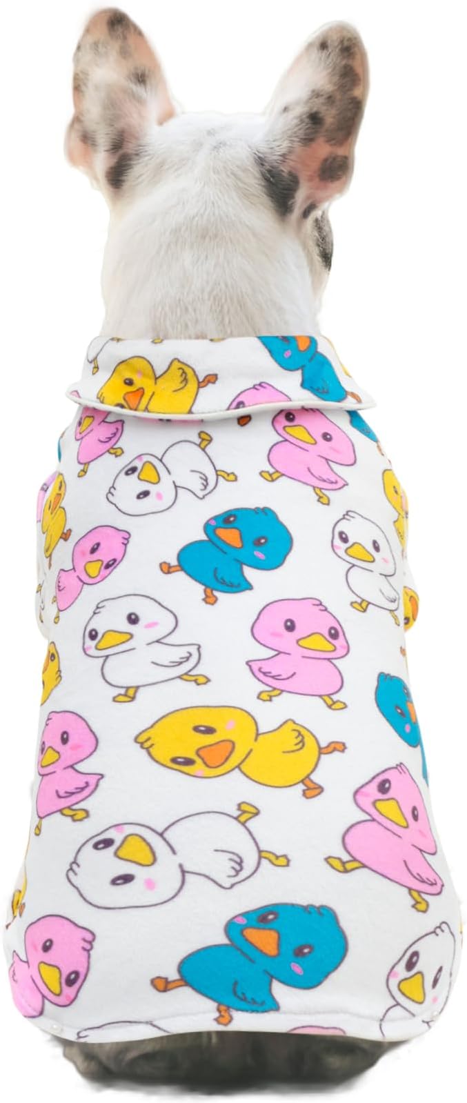CuteBone Two-Leg Velvet Pet Pajamas Girl Dog Clothes - Soft, Cozy, and Stretchy Boy Pjs for Small, Medium Dogs and Cats Winter Sleepwear Apparel LTP21M