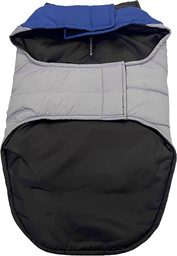 MLB Los Angeles Dodgers Puffer Vest for Dogs & Cats, Size Large. Warm, Cozy, & Waterproof Dog Coat, for Small & Large Dogs/Cats. Best MLB Licensed PET Warming Sports Jacket
