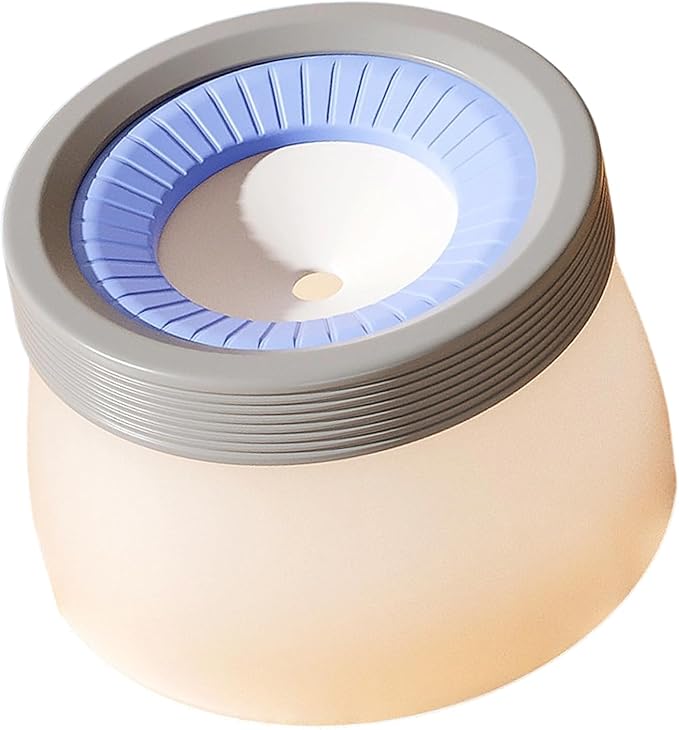 Floating Pet Water Bowl Prevents Wet Mouth for Cats Dogs, Nonslip Base Easy Assembly Pet Drinking Bowl