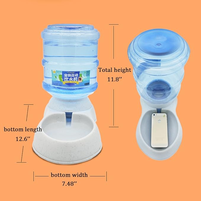 Pethouzz Pet Water Fountain,Pet Feeder,3.5L Capacity,Automatically (Water Fountain)