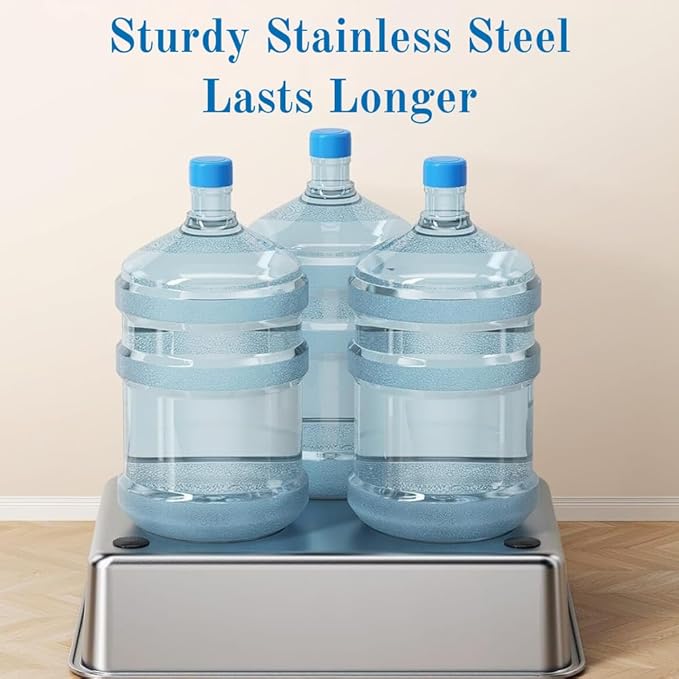 Stainless Steel X-Large Semi-Enclosed Litter Box kit for Multiple Cats, Matching Scooper and Holder Included, High-Sided, Easy to Clean (Navy Blue)