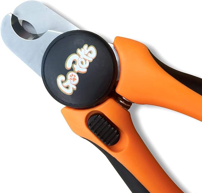 GoPets Grooming Kit Bundle with 2 Sided Dematting Comb and Deshedding Rake + Nail Clipper for Dogs and Cats Includes Nail File and Trimmer