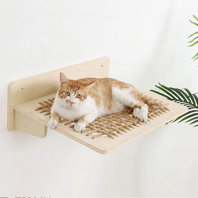 Cats Wall Furniture Hammock Shelf Perches Bed Sleep Jumping Hammocks Climbing Frame Pet Accessories Heavy Type Hammock