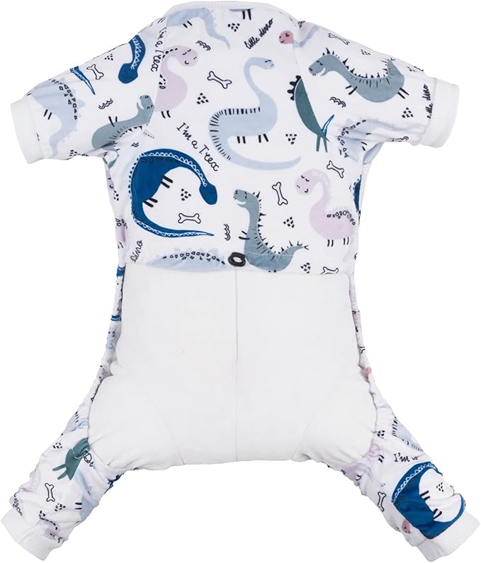 CuteBone Soft Puppy Pajamas Cute Dog Pjs Jumpsuit Pet Clothes Apparel P160S
