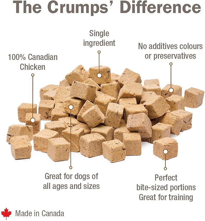 Crumps' Naturals Chicken Morsels For Pets, 4.7-Ounce