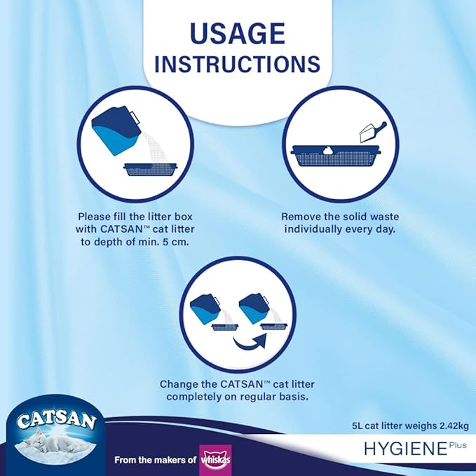 CATSAN HYGIENE LITTER 5L