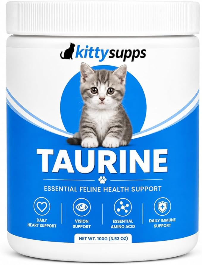 Taurine for Cats, Soft Cat Chews with Taurine, Daily Cat Treats for Easy Feeding, Tasty Pet Care Chews