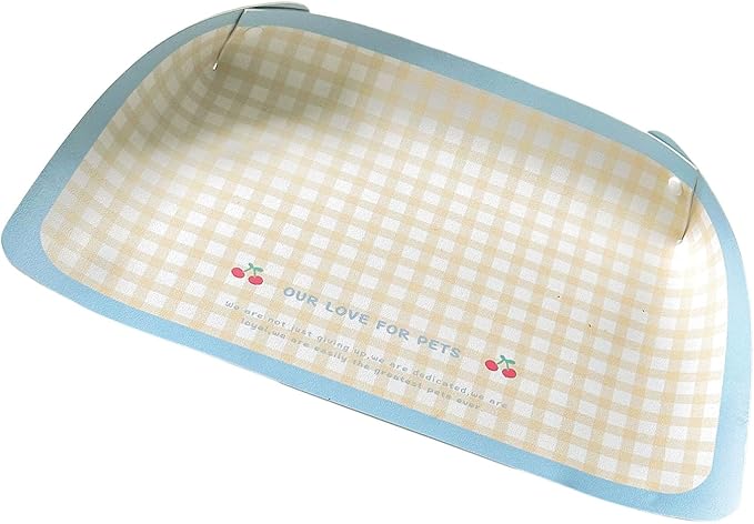 Nonspill Cats Food Mat Feeding Placemat Nonslip Base PU Oil Easy Maintenances for Pet Indoor Use Spillproof Food Mat