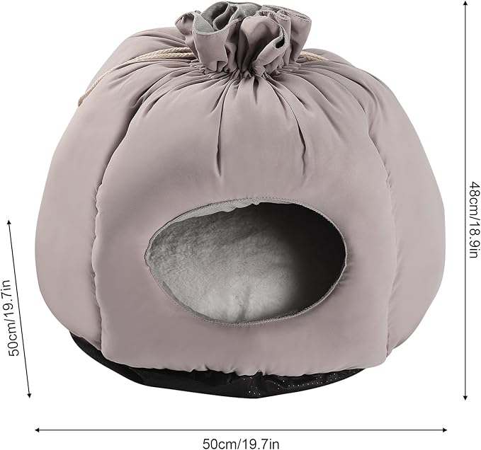 Cat Bed for Indoor Cats - Cat Cave Beds Cat House Cat Tent with Removable Washable Cushioned Pillow, Soft Kitten beds,Cat Beds & Furniture