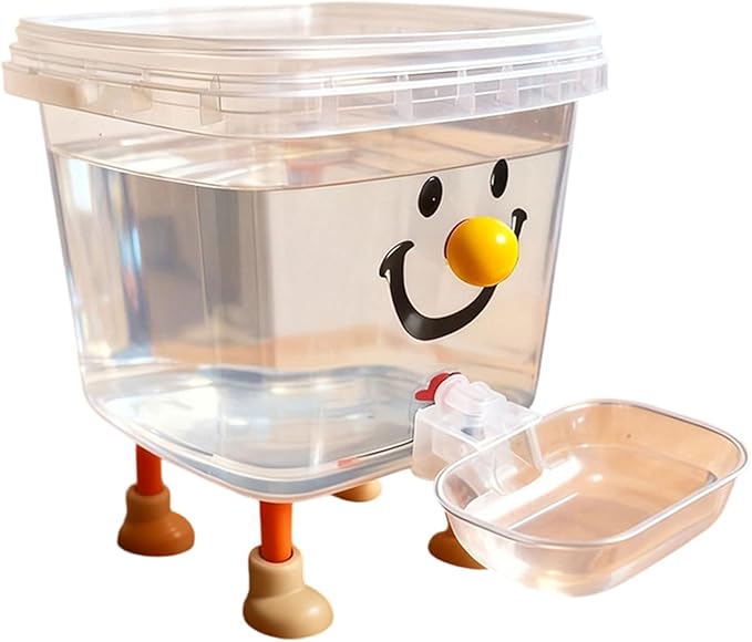 Automatic Waterer for Dog Cats Large Capacity Water Dispenser for Camping Trip Indoor Outdoor Watering Supply Pet Water Bowl