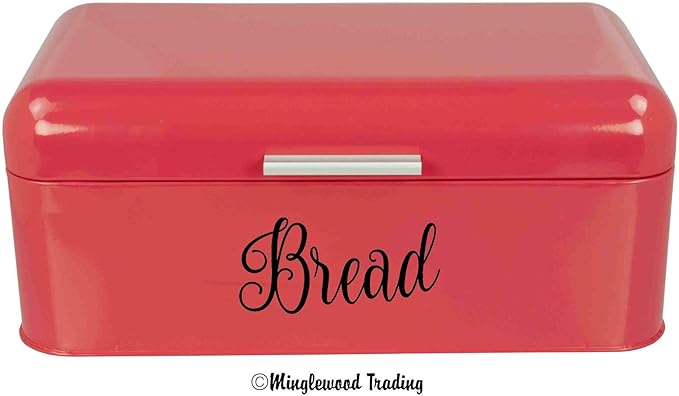 Bread 4.25w x 2h Label | Kitchen Organization | Die Cut Vinyl Decal | Black Fancy Font (Sticker Only)
