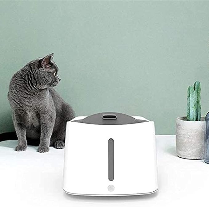 Liusj JUnst Pet Smart Water Dispenser Electric Filter Dogs Cats Electric Water Dispenser,Ultra-Quiet Automatic Cat Drinking Fountains