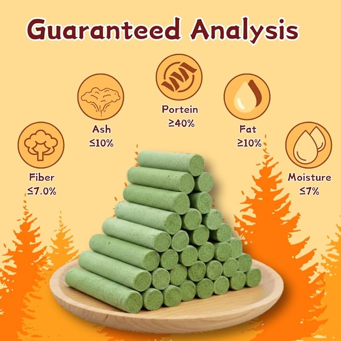 Chicken & Cat Grass Sticks for Cats, Natural Hairball Control Treats to Support Healthy Digestion, A Soft & Chewy Grain-Free Snack with Real Chicken,60 Count