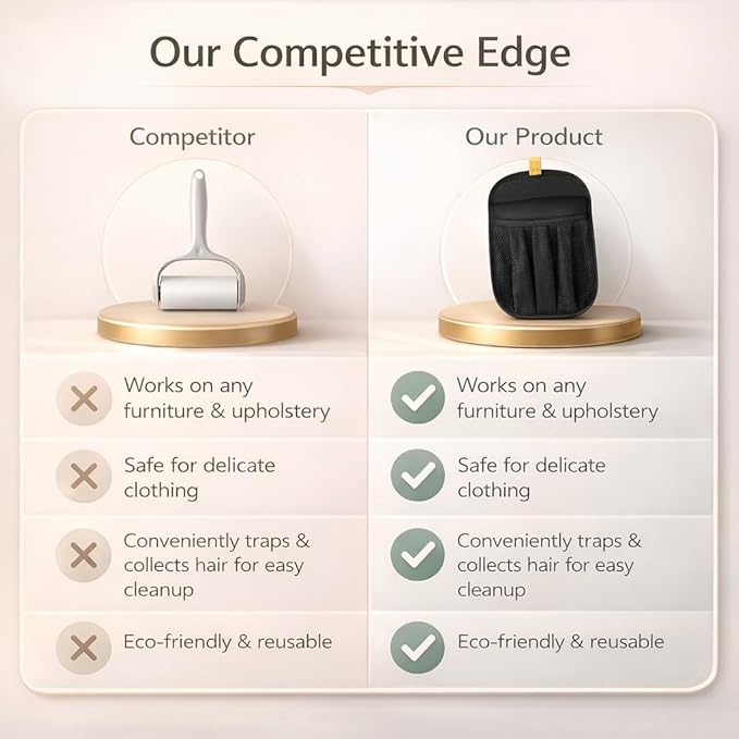 2 PCS Pet Hair Removal Glove for Cats and Dogs - Electrostatic Pet Hair Remover Glove, Reusable Brush Pet Hair Remover for Couch, Carpet, Car Seat & Laundry