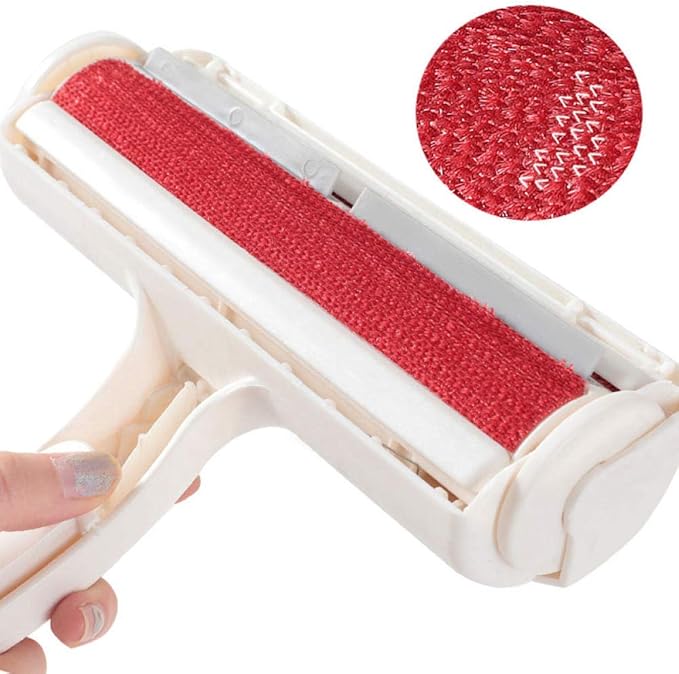 YITON Pet Hair Remover Brushes 2 Way Fur Buster Pet Dog Cat Hair Lint Remover Roller Resuable Fur Self Cleaning Removing Brush One Hand Operate 1Pcs