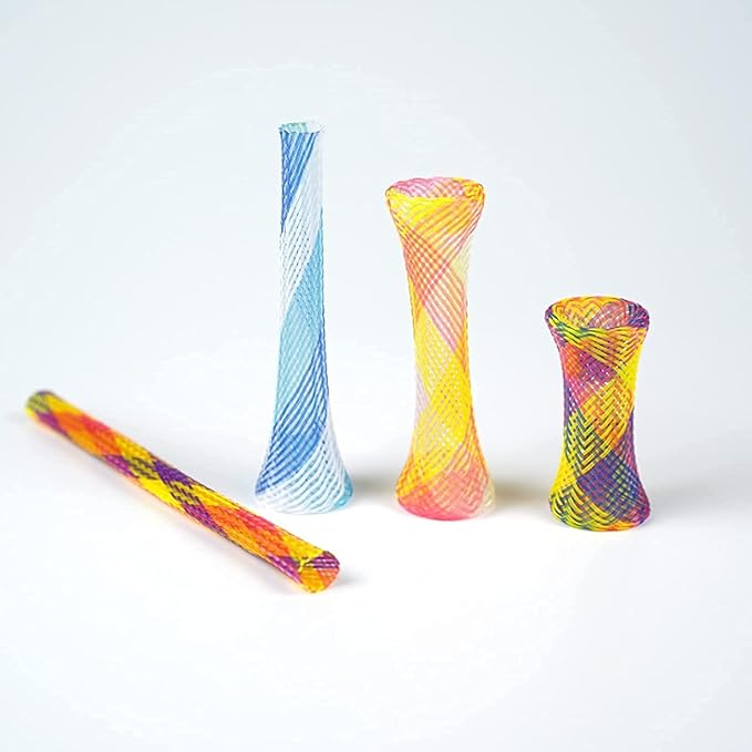 ISMARTEN Cat Spring Toys, Tube Toy Interactive Cat Toy for Indoor Cats, Plastic Spring Coils Attract Cats to Swat, Bite, Hunt(Random Color) (100 Packs)