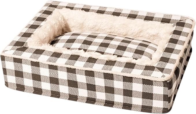 Small Dog Bed - Warm Pet Sleeping Nest Cuddler - Washable Sleeping Puppy Bed | for Living Room Crate Interior Bedroom Home