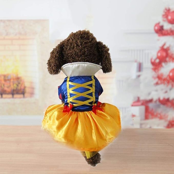 Dog Costume Dog Halloween Costume, Princess Dogs Dress Halloween Cat Costumes Pet Apparel, Cute Cosplay Costumes Coat for Halloween Party Christmas Special Events