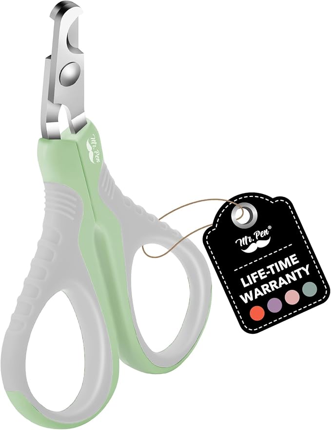 Mr. Pen- Cat Nail Clipper, Stainless Steel, Professional Sharp Cat Claw Trimmer for Small and Medium Cats, Pet Nail Clipper with Sturdy Non Slip Handle